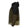 Engel Entire winterjas dames | Bosgroen/zwart