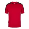 Engel Galaxy T-shirt  | Donker rood/antracietgrijs