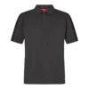Engel Galaxy polo | Antracietgrijs/zwart