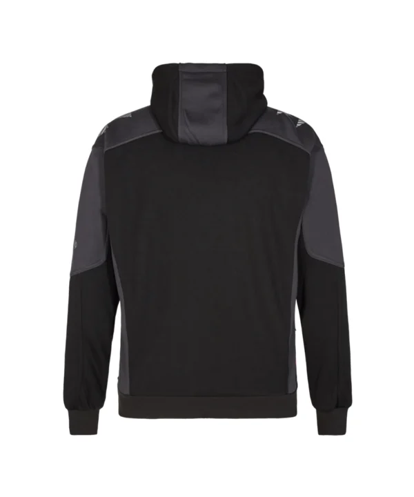 Engel Galaxy vest met capuchon | Zwart/antracietgrijs