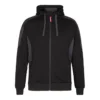 Engel Galaxy vest met capuchon | Zwart/antracietgrijs