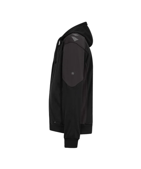 Engel Galaxy vest met capuchon | Zwart/antracietgrijs