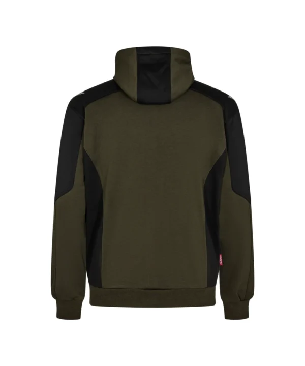 Engel Galaxy vest met capuchon | Bosgroen/zwart