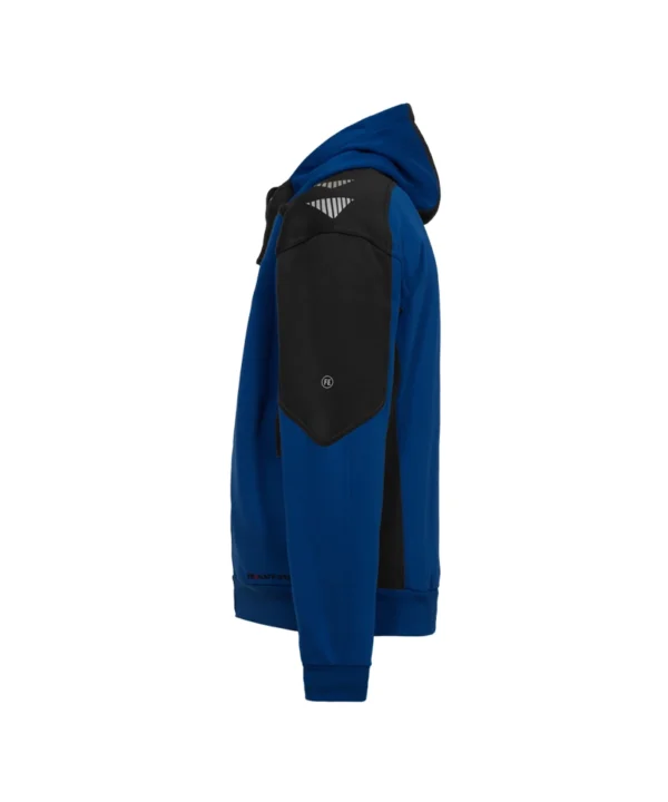 Engel Galaxy vest met capuchon | Kobalt blauw/zwart