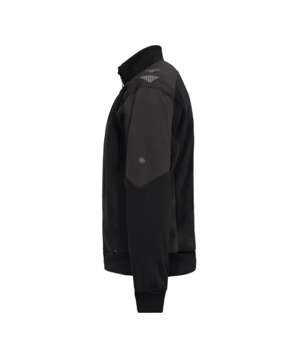 Engel Galaxy vest met opstaande kraag | Zwart/antracietgrijs