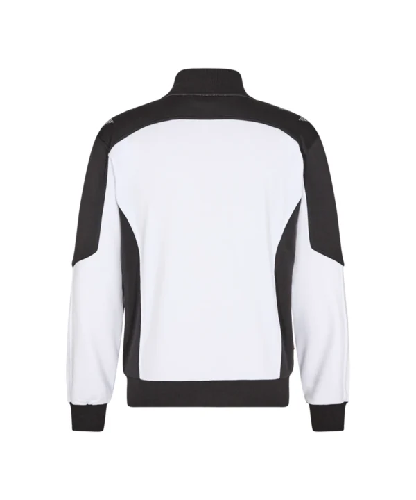 Engel Galaxy vest met opstaande kraag | Wit/antracietgrijs
