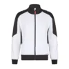 Engel Galaxy vest met opstaande kraag | Wit/antracietgrijs