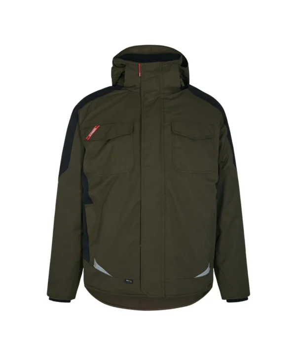 Engel Galaxy winterjas | Bosgroen/zwart