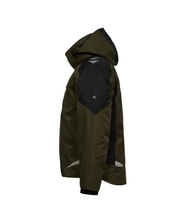 Engel Galaxy winterjas | Bosgroen/zwart