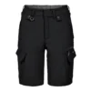 Dames Engel Entire werkshort 4-Way Stretch | Zwart/antracietgrijs