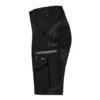 Dames Engel Entire werkshort 4-Way Stretch | Zwart/antracietgrijs