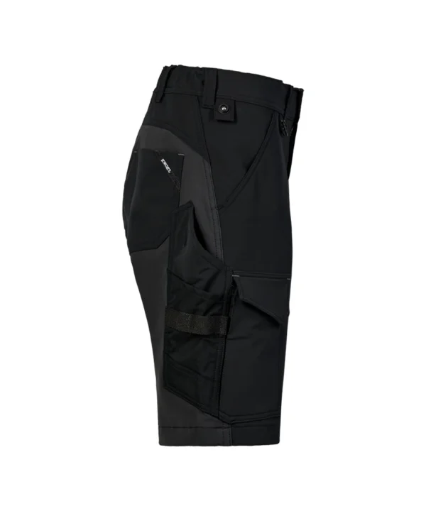 Dames Engel Entire werkshort 4-Way Stretch | Zwart/antracietgrijs