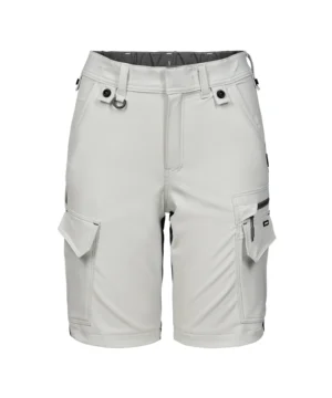 Dames Engel Entire werkshort 4-Way Stretch | Off white/antraciet grijs