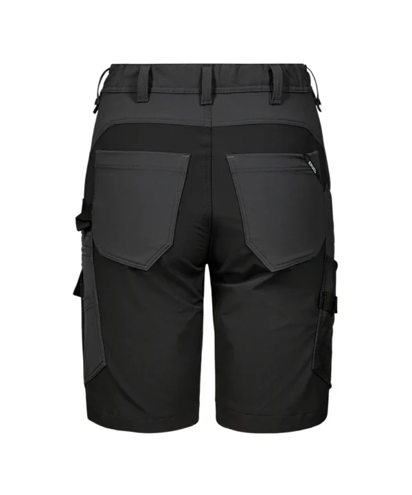 Dames Engel Entire werkshort 4-Way Stretch | Antracietgrijs/zwart