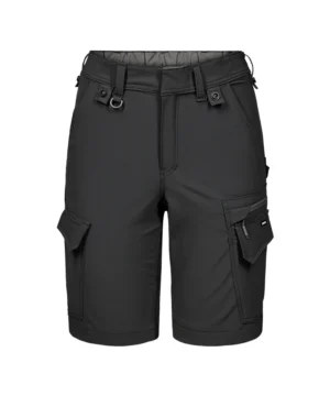 Dames Engel Entire werkshort 4-Way Stretch | Antracietgrijs/zwart