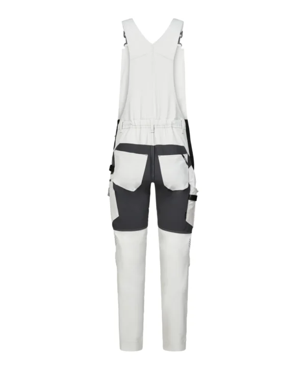Engel Entire amerikaanse overall 4-Way stretch 30179 achter Engel Entire amerikaanse overall 4-Way stretch | Off white/antraciet grijs