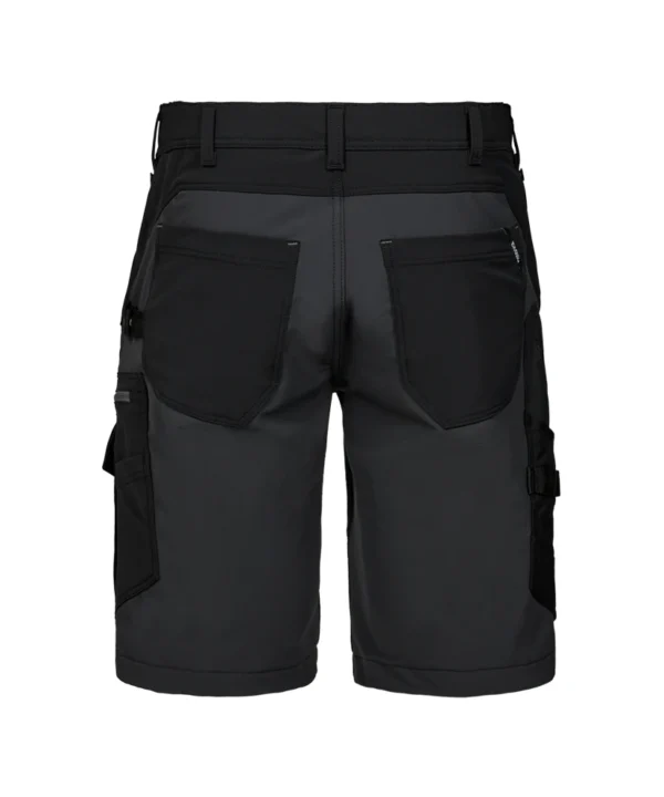 Engel Entire werkshorts met 4-Way stretch | Zwart/antracietgrijs