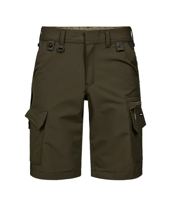 Engel Entire Werkshorts met 4-Way stretch | Bosgroen/zwart